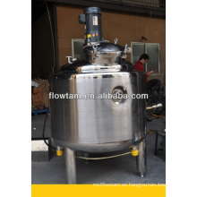 Tanque de fermentación de acero inoxidable con agitador superior